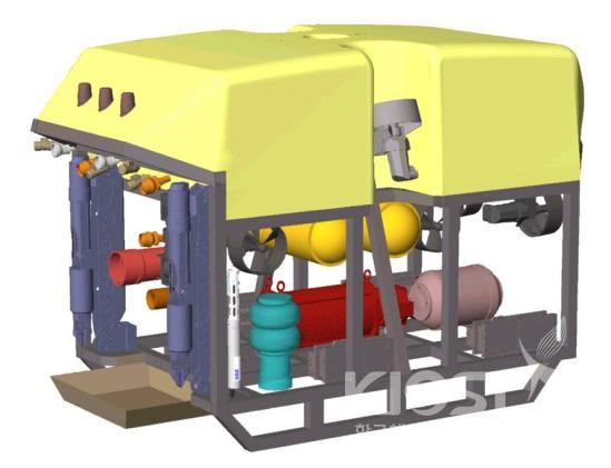 ROV의 조감도 의 사진